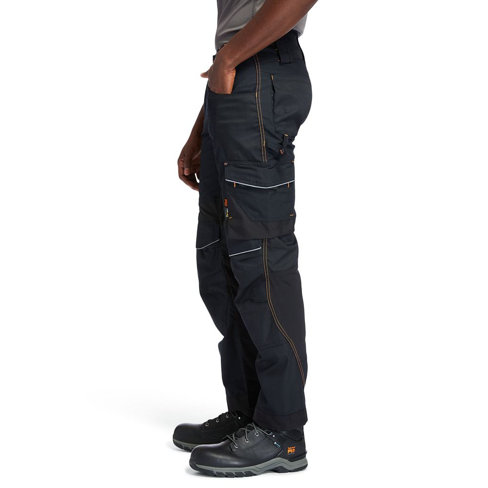 Pantaloni Timberland Barbati Negrii - Pro® Interax Work - Romania - EZNMFV248